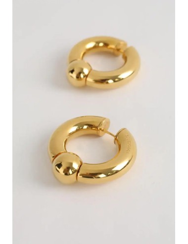 Boucles d’Oreilles Balenciaga Femme Cuivre Or Luxe
