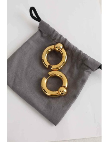 Boucles d’Oreilles Balenciaga Femme Oro Doré - Palomaprivateclub.com