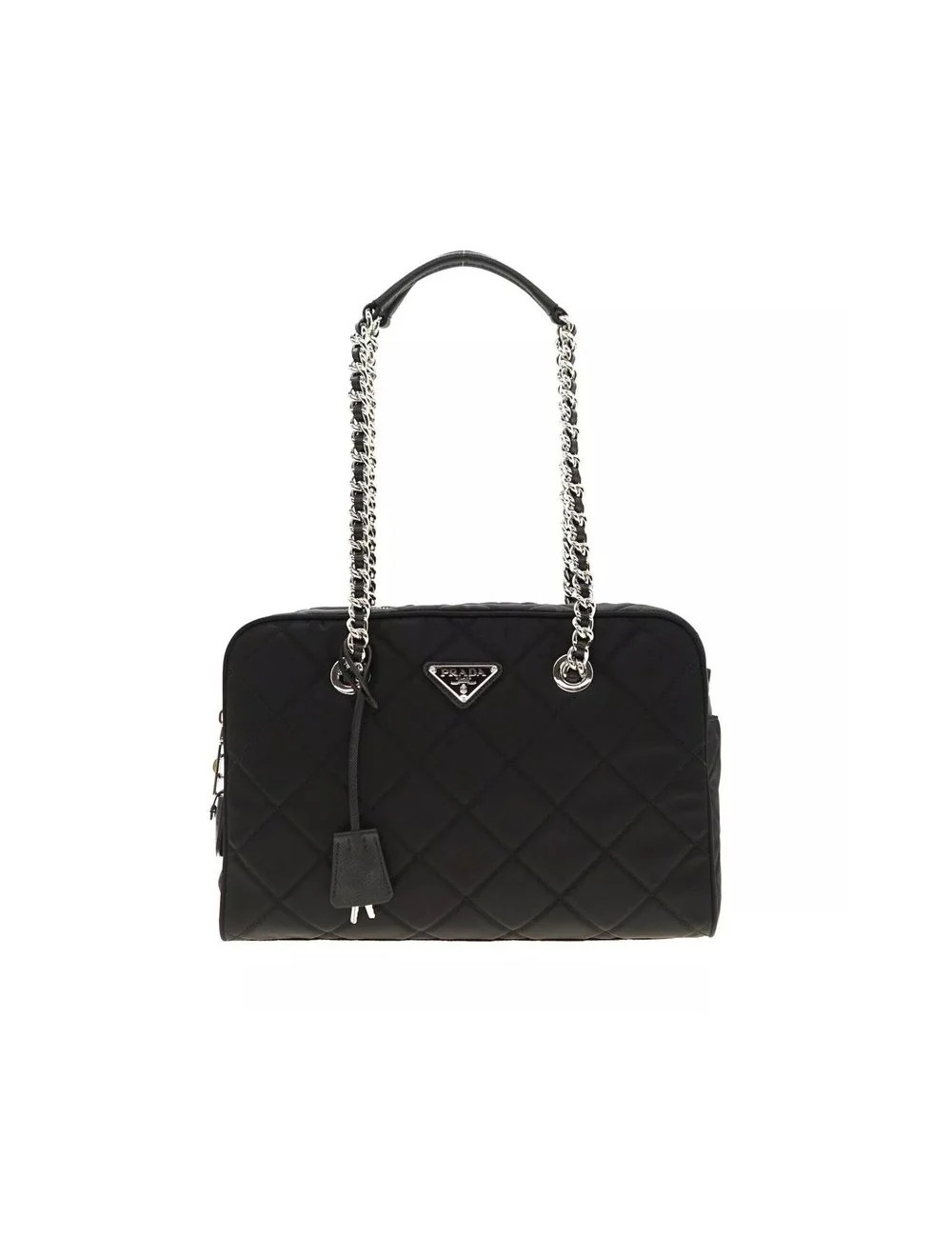 Sac bandoulière Prada en nylon noir - Prada