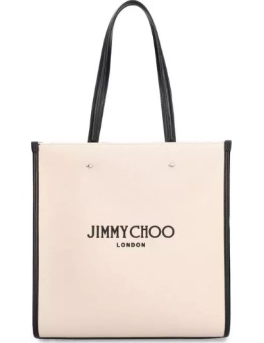 Sac Jimmy Choo Beige en Canvas | Élégance Chic, Luxe Décontracté & Tendance