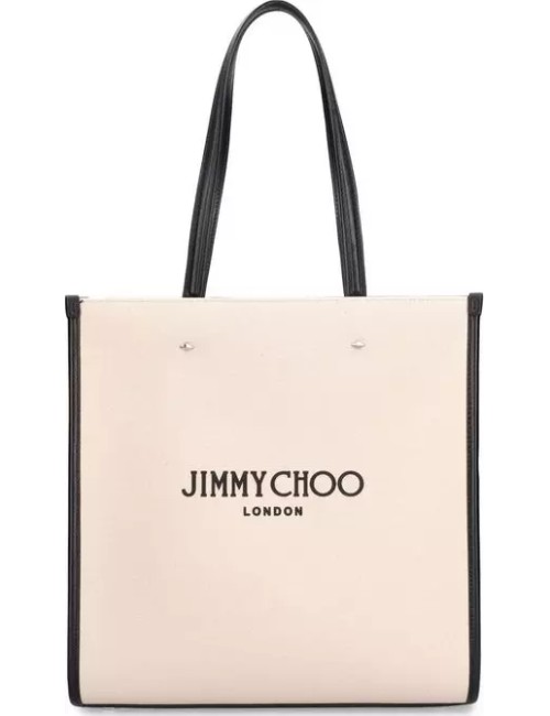 Sac Jimmy Choo Beige en Canvas | Élégance Chic, Luxe Décontracté & Tendance