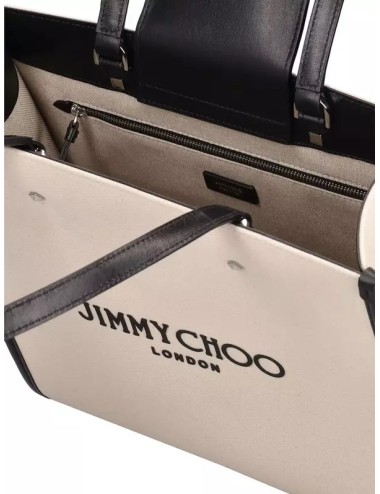 Sac Jimmy Choo Beige en Canvas | Élégance Chic, Luxe Décontracté & Tendance