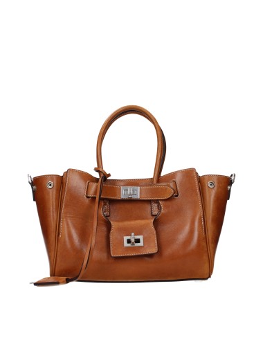 Balenciaga Borse A Mano Bel Air Carry Donna Pelle Marrone/Tan
