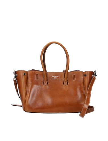 Balenciaga Borse A Mano Bel Air Carry Donna Pelle Marrone/Tan