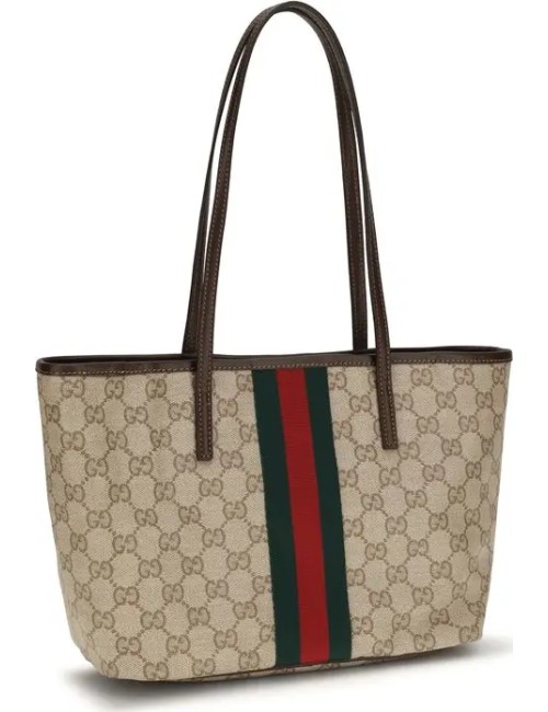 Sac cabas Gucci Tribeca petit format — Tissu GG beige | AW26