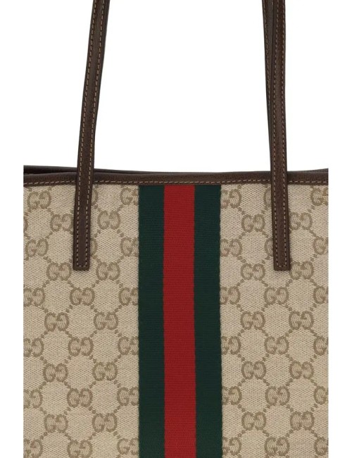 Sac cabas Gucci Tribeca petit format — Tissu GG beige | AW26
