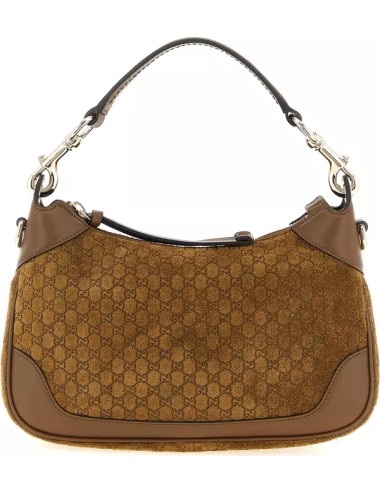 Sac Épaule Gucci B Small Femme – Cuir Velouté