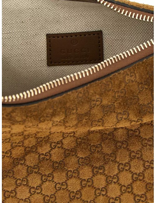 Sac Épaule Gucci B Small Femme – Cuir Velouté