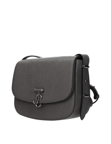 Sac Crossbody Jimmy Choo Femme Gris – Cuir Premium Soa Storm Gunmetal Londres