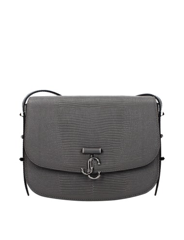 Sac Crossbody Jimmy Choo Femme Gris – Cuir Premium Soa Storm Gunmetal Londres