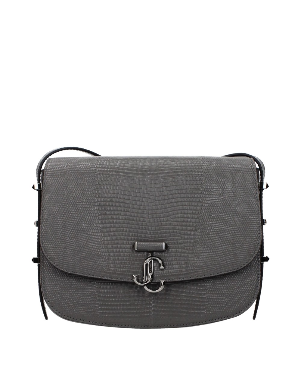 Sac Crossbody Jimmy Choo Femme Gris – Cuir Premium Soa Storm Gunmetal Londres
