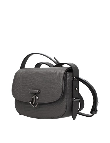 Sac Épaule Jimmy Choo Femme Gris – Cuir Premium