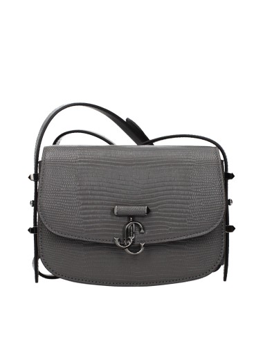 Sac Épaule Jimmy Choo Femme Gris – Cuir Premium