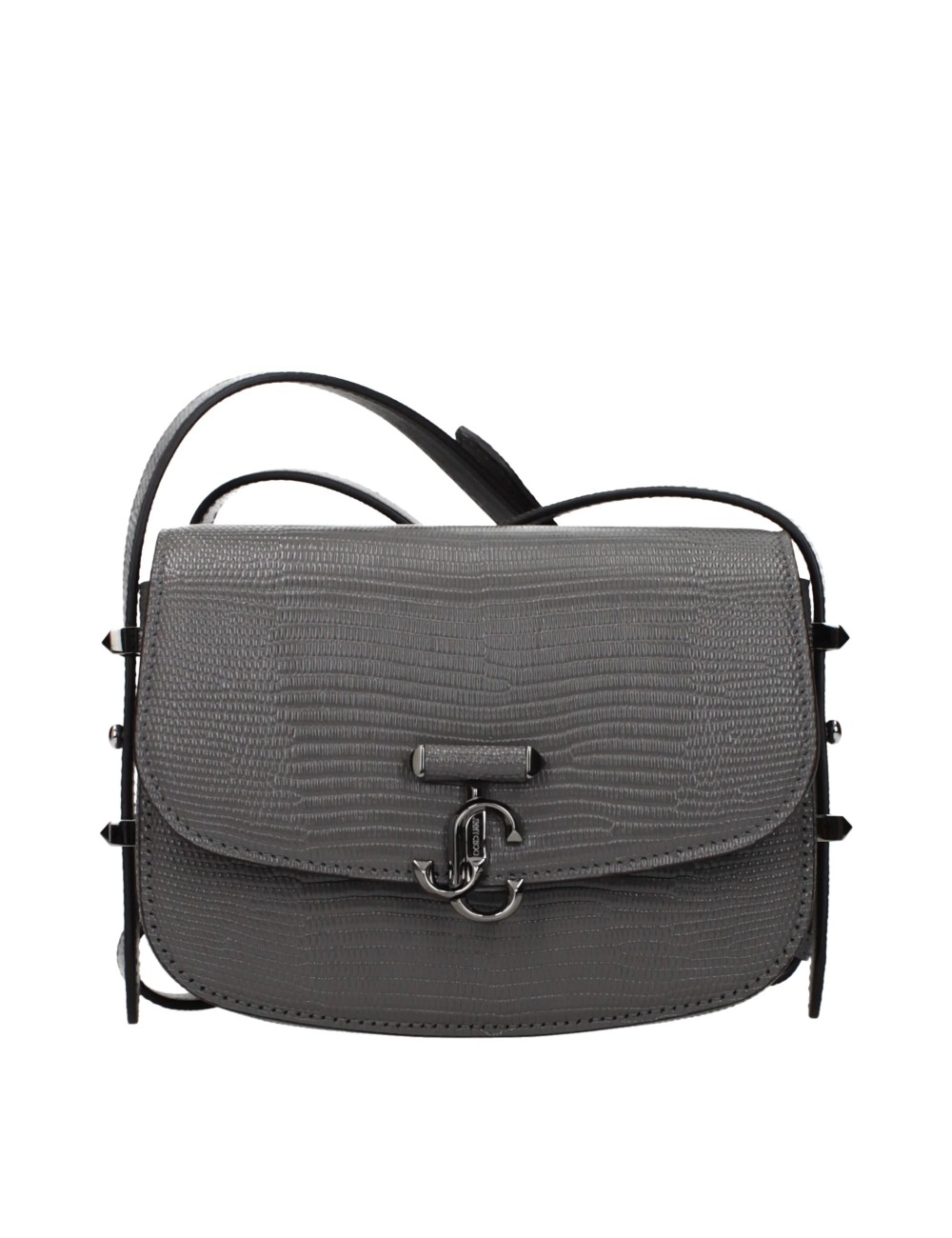 Sac Épaule Jimmy Choo Femme Gris – Cuir Premium