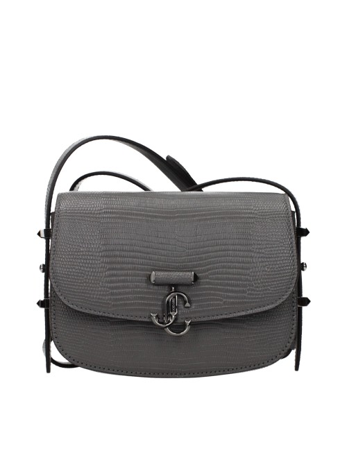 Sac Épaule Jimmy Choo Femme Gris – Cuir Premium