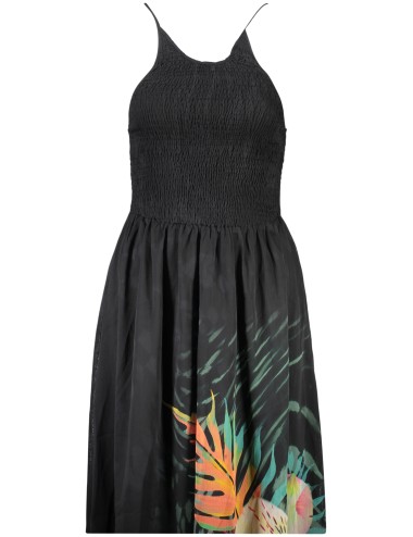 Robe longue Desigual noire femme