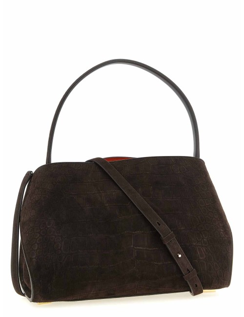 Ferragamo Sac Porté Épaule Marron en Cuir Bos Taurus | Authentic New