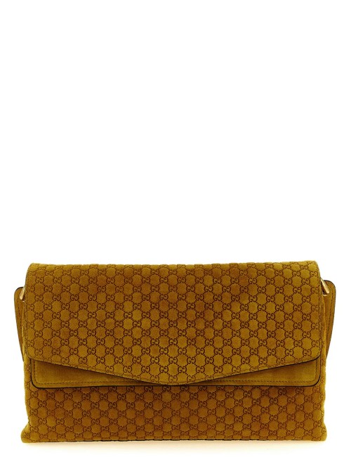 Gucci – Sac à épaule en cuir de veau jaune