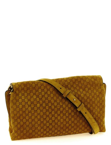 Gucci – Sac à épaule en cuir de veau jaune