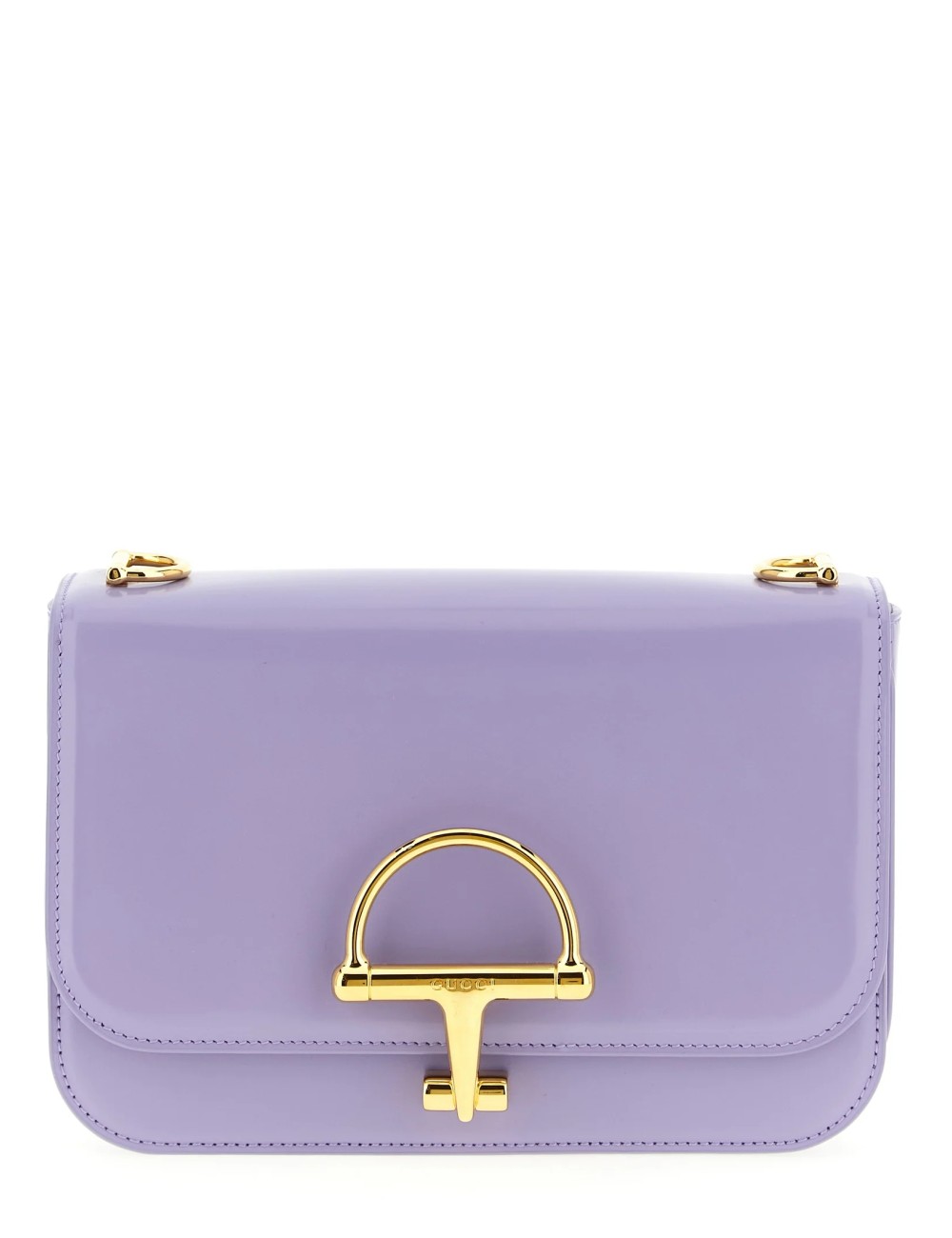 Gucci – Sac à épaule en cuir de veau violet