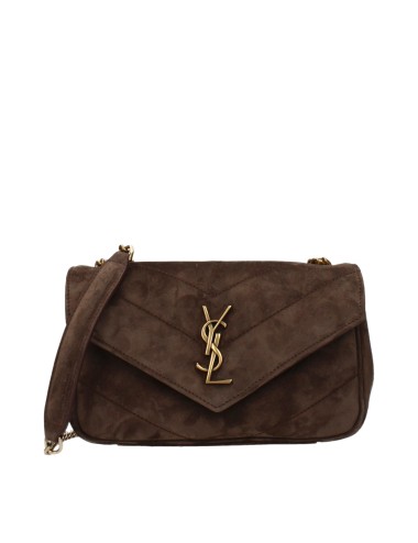 Saint Laurent – Sac à bandoulière marron/café