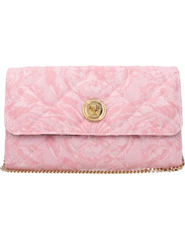 Versace – Pochette clutch en tissu rose - Paloma Private Club