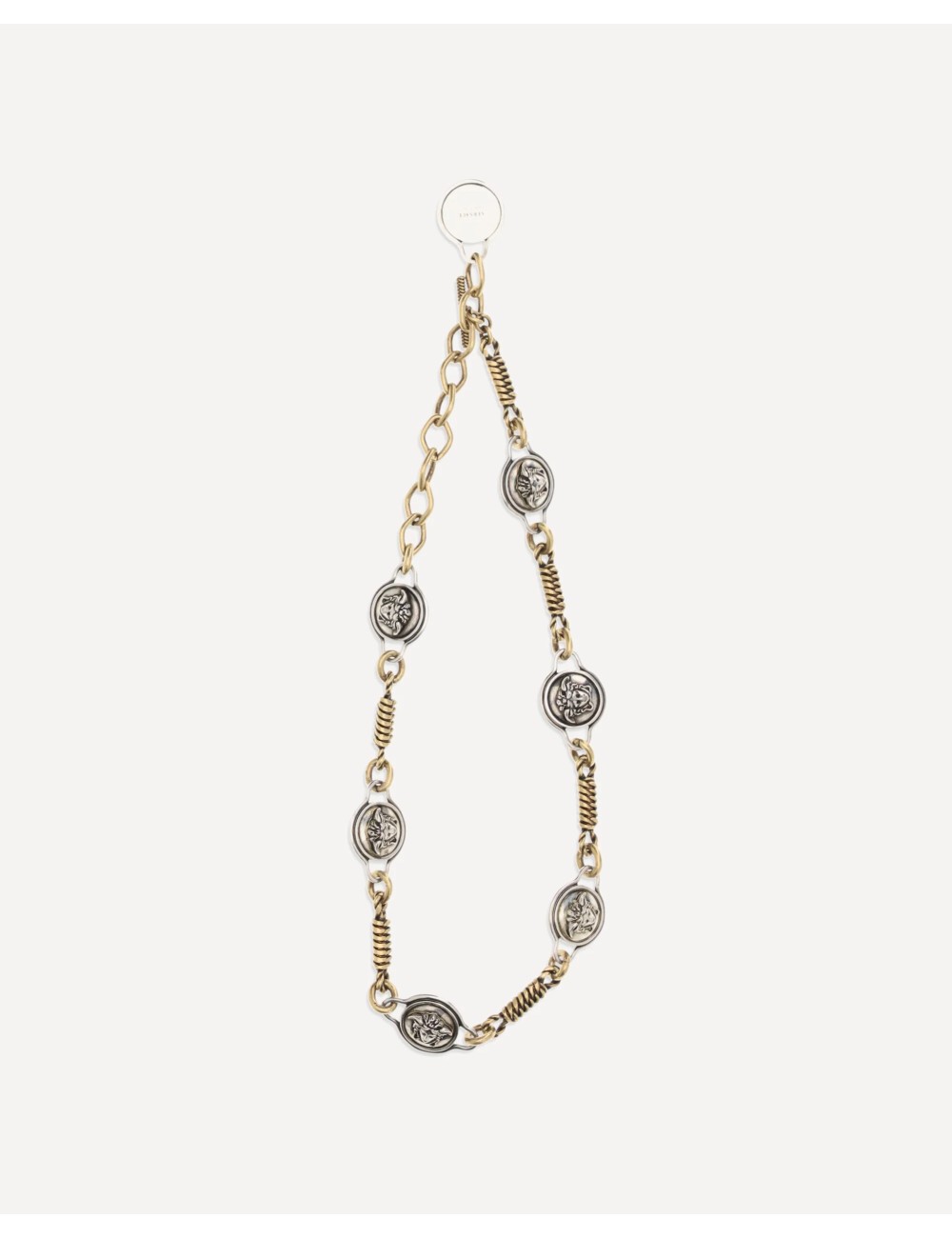 Collier MM6 Chain Necklace Argent Métal Femme | Paloma Private