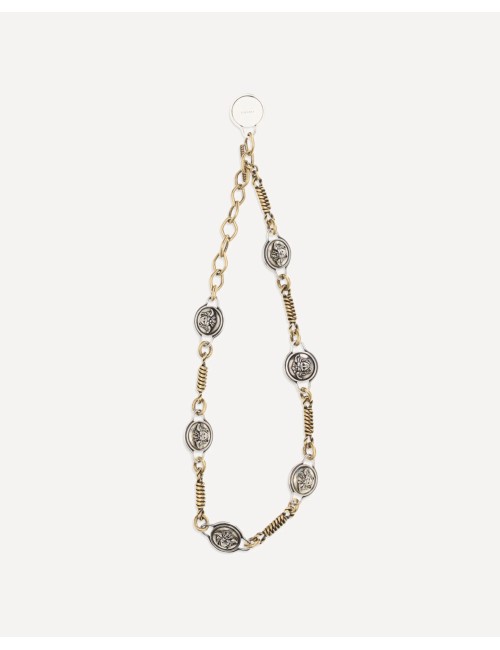 Collier MM6 Chain Necklace Argent Métal Femme | Paloma Private