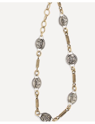 Collier MM6 Chain Necklace Argent Métal Femme | Paloma Private