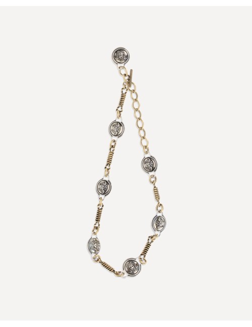 Collier MM6 Chain Necklace Argent Métal Femme | Paloma Private