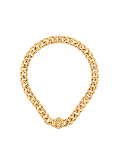 Collier Medusa Versace Doré Femme | Bijou Luxe Italien