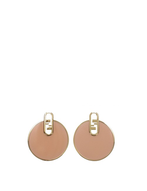 Fendi Boucles D'oreilles Femme Plexiglass Rose