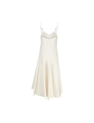 Robe midi Bottega Veneta coton femme luxe élégante designer