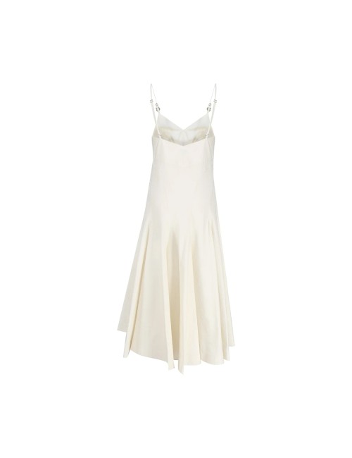 Robe midi Bottega Veneta coton femme luxe élégante designer