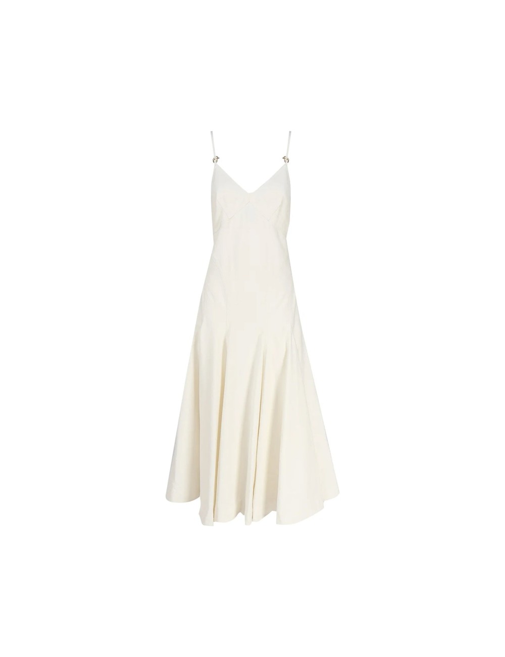 Robe midi Bottega Veneta coton femme luxe élégante designer