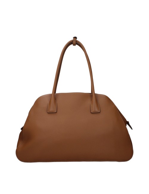 Prada Sacs D'épaule Femme Cuir Marron/Caramel
