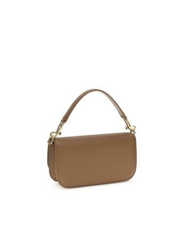 DOLCE & GABBANA 3.5 – SAC À BANDOULIÈRE EN CUIR MARRON