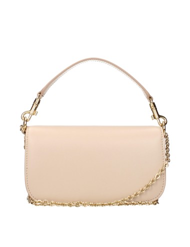 DOLCE & GABBANA 3.5 – SAC À BANDOULIÈRE EN CUIR Rose Poudré