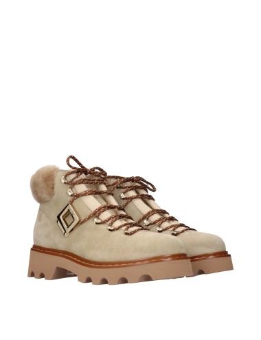 Roger Vivier Bottines Femme Suède Beige