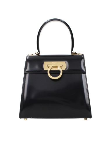 Salvatore Ferragamo Borse A Mano Donna Pelle Nero