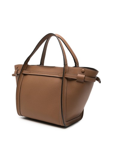 Tod's Petit Cabas T Signature Femme en Cuir Marron
