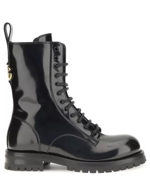 Bottes Noires Dolce & Gabbana Femme