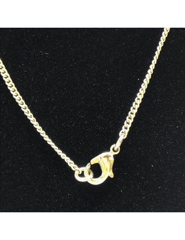 Chanel Collier CC Circulaire Doré à Strass Vintage - Paloma Private Club