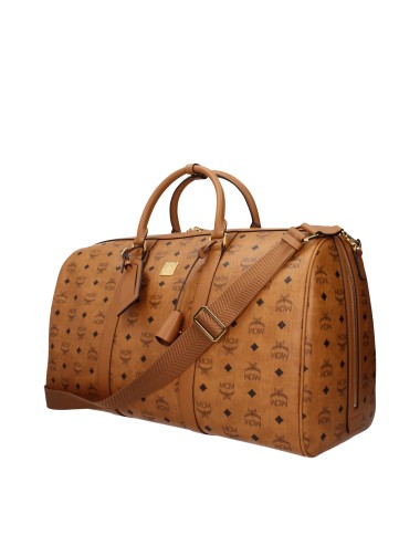 MCM Sacs De Voyage Homme Tissu Marron/Cognac