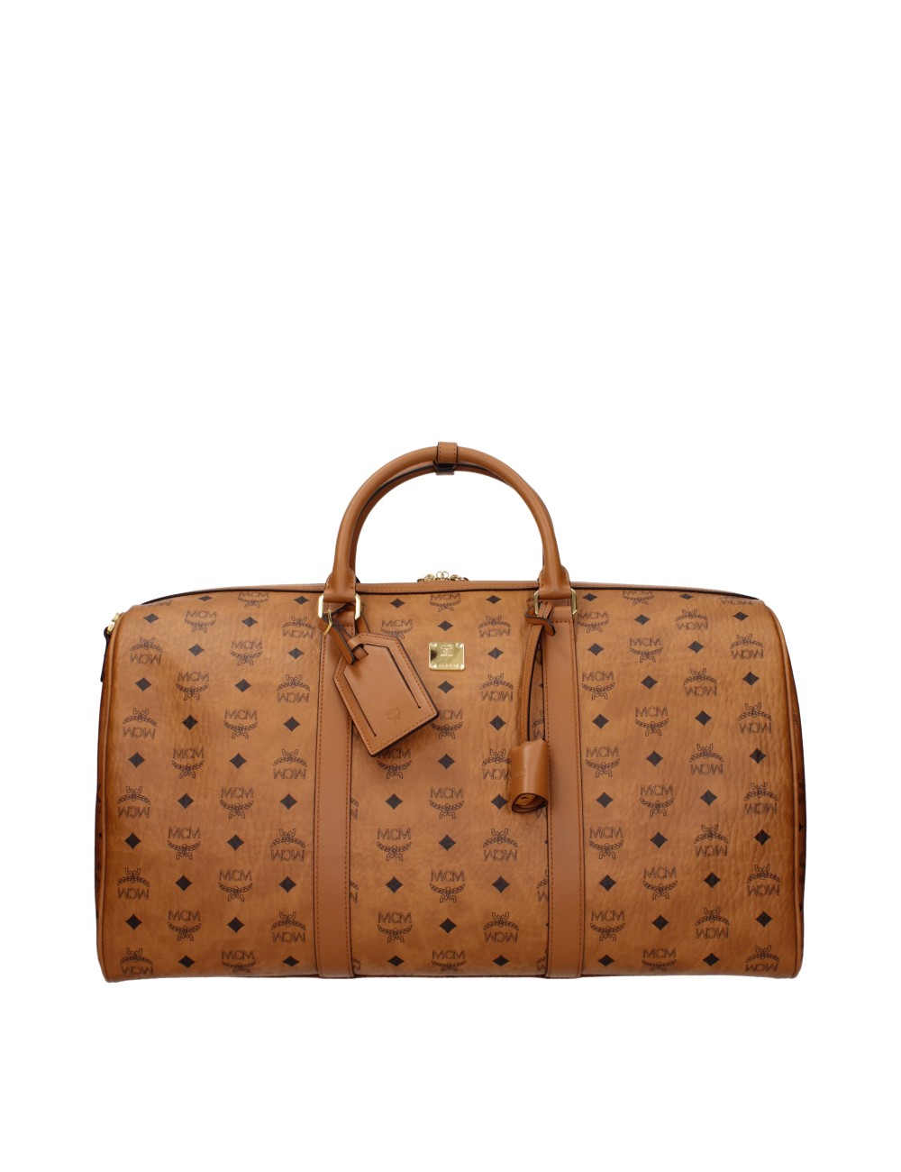MCM Sacs De Voyage Homme Tissu Marron/Cognac