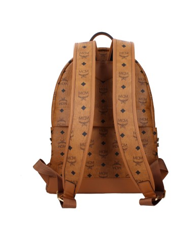 MCM Sacs À Dos Et Bananes Homme Tissu Marron/Cognac