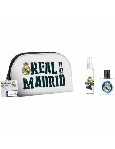 Real Madrid Eau De Toilette Vaporisateur 50ml Coffret 3 Produits
