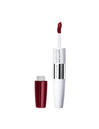 Maybelline Superstar 24 2-Step Liquid Lispstick Makeup 510 Red Passion