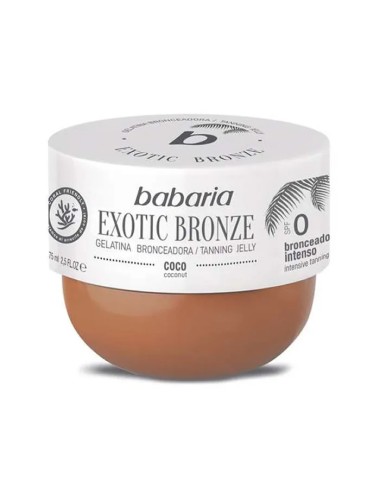 Babaria Exotic Bronze Tanning Jelly Coconut Spf0 75ml
