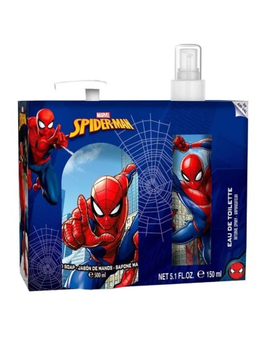 Marvel Spiderman Eau De Toilette Vaporisateur 150ml Coffret 2 Produits